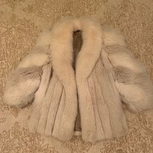 Fox fur jacket